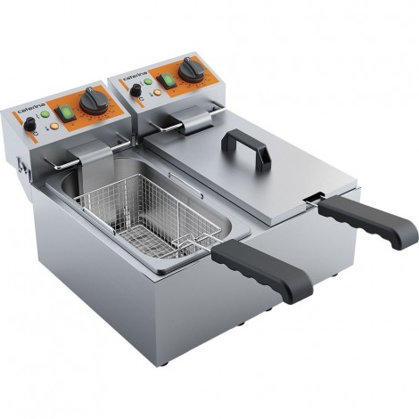 Frytownica elektryczna, 2-komorowa, Caterina, V 2x3.5 l, P 4 kW