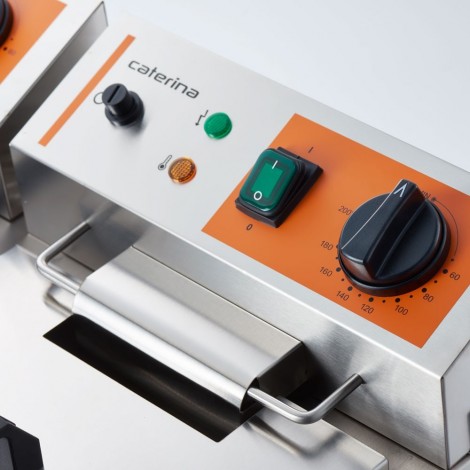 Frytownica elektryczna, 2-komorowa, Caterina, V 2x3.5 l, P 4 kW