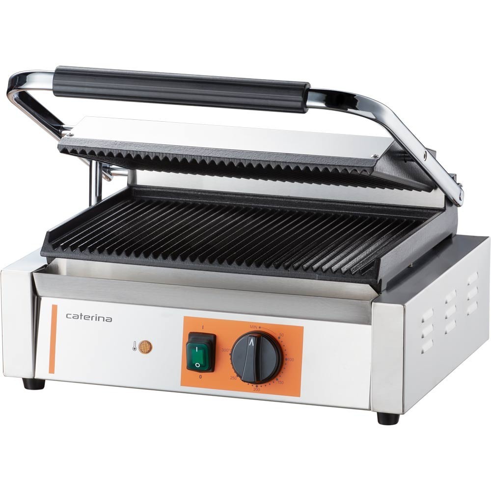 kontakt grill, Panini, ryflowany, Caterina, P 2.2 kW