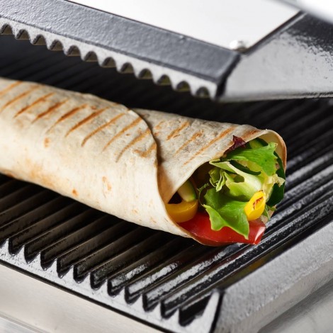 kontakt grill, Panini, ryflowany, Caterina, P 2.2 kW