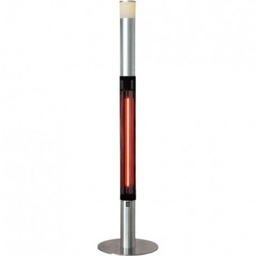 Lampa grzewcza z oświetleniem LED, H 1800 mm, P 1.5 kW