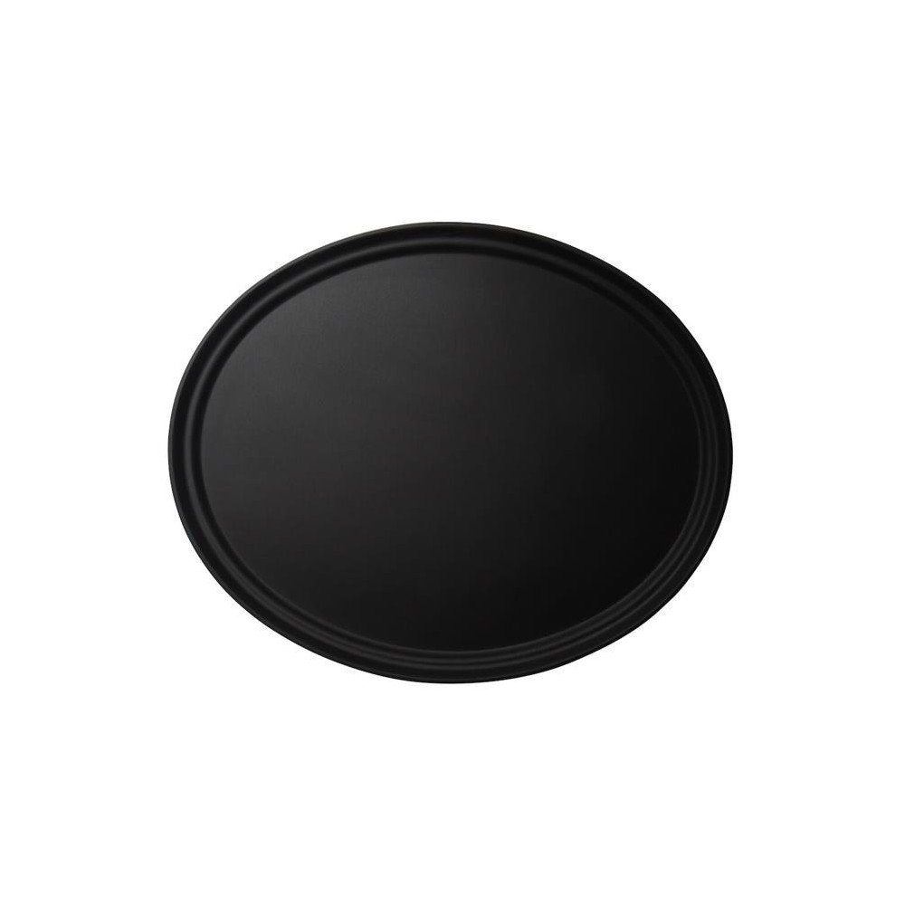 Taca do serwowania CAMBRO CAMTREAD owalna, antypoślizgowa burgundowa