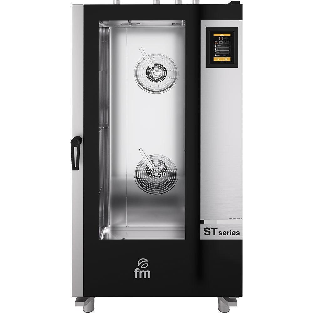 piec konwekcyjno-parowy, gazowy, ST-Bakery-Big, dotykowy, 16x600x400, P 28 kW