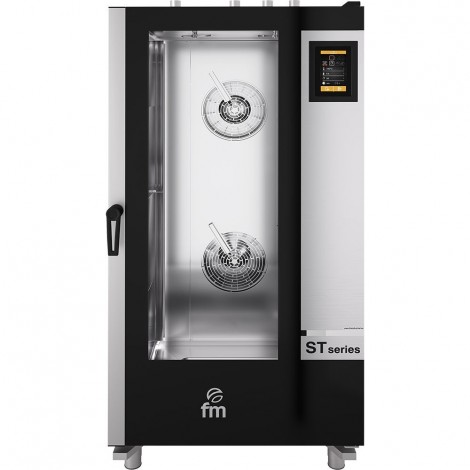 piec konwekcyjno-parowy, gazowy, ST-Bakery-Big, dotykowy, 16x600x400, P 28 kW