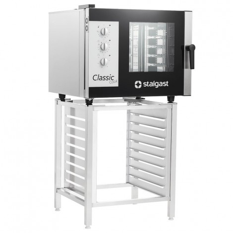 piec konwekcyjno-parowy, STALGAST ClassicCook, manualny, 7xGN1/1, P 10.2 kW