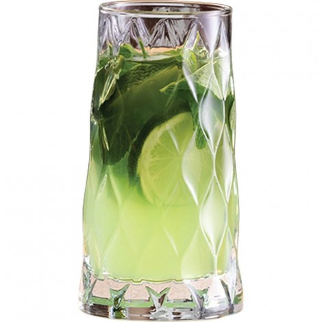 Szklanka wysoka do napojów, Leafy, V 345 ml