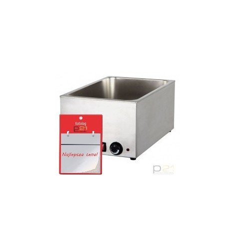 Bemar elektryczny nastawny 1xGN1/1 z kranem