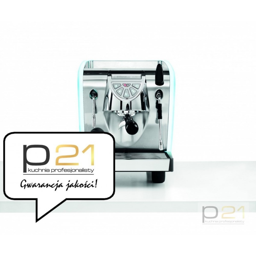 Ekspres ciśnieniowy 1-grupowy, podłączenie do wody, Musica Lux, Nuova Simonelli