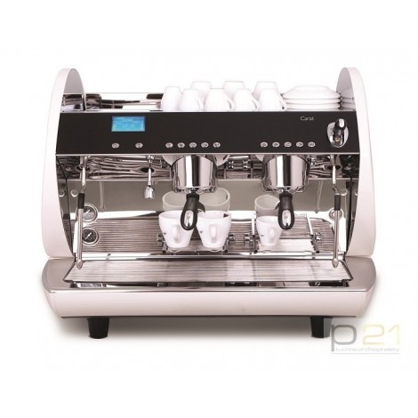 Ekspres do kawy 2-grupowy Carat biały/czarny