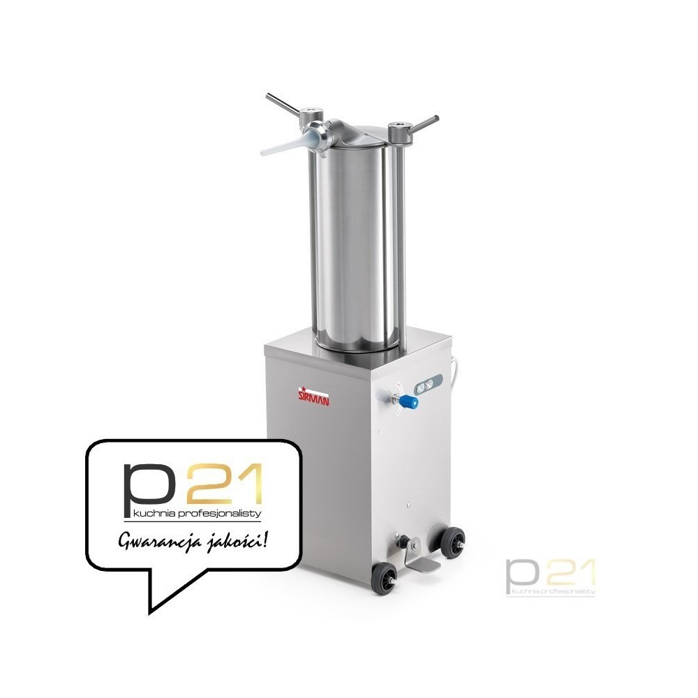Elektryczna nadziewarka do kiełbas, pionowa, 15l, Sirman IS V 15 IDRA