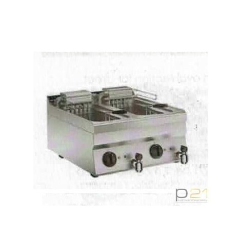 Frytownica elektryczna, 10l + 10l,nastawna, 18 kW, Proxe 70, Olis