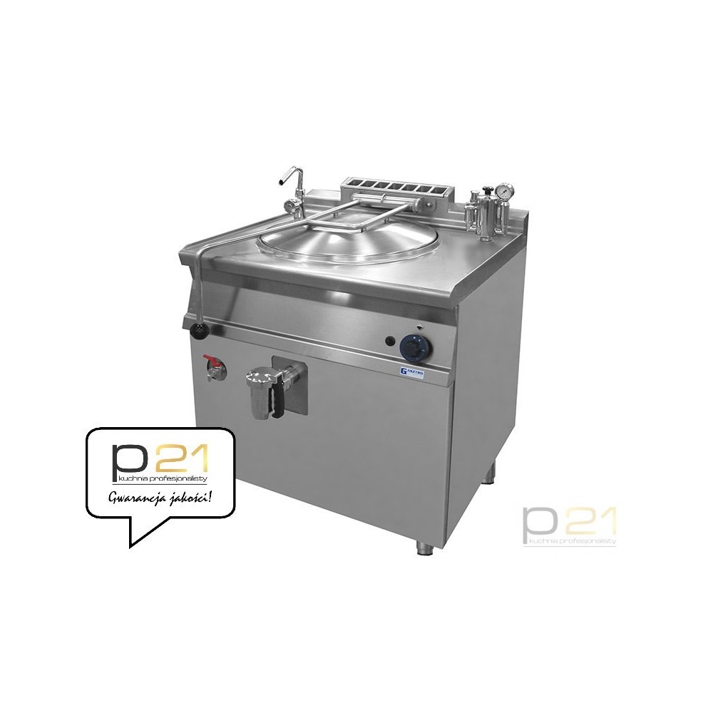 Kocioł warzelny gazowy, poj. 80l, 12,5 kW, GLR-782, Gasztrometal