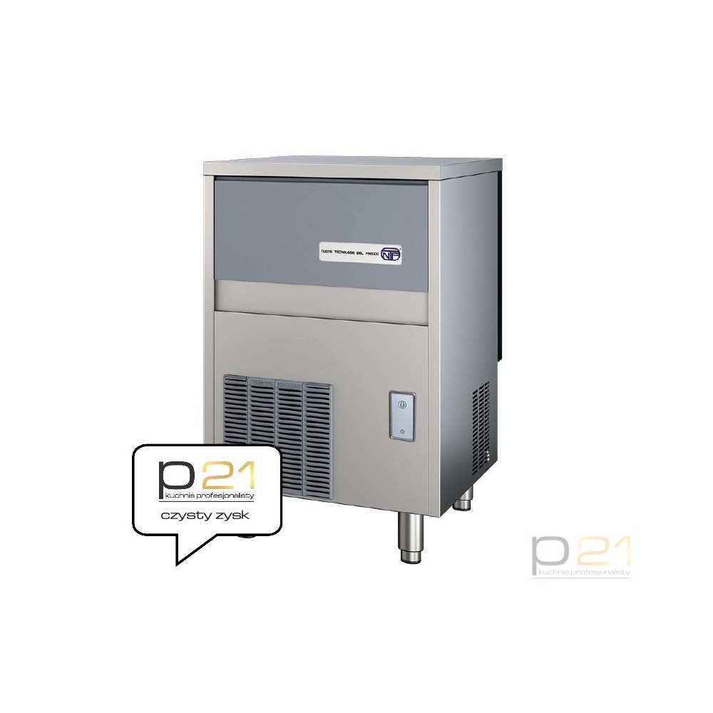 Kostkarka do lodu 35 kg/24h, 16 kg zasobnik, system myjący,chłodzenie wodą, NTF SL 70 R290 1130024