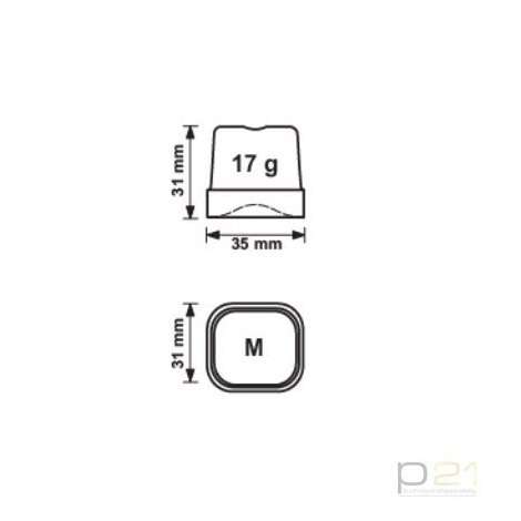 Kostkarka do lodu 35 kg/24h, 16 kg zasobnik, system myjący,chłodzenie wodą, NTF SL 70 R290 1130024