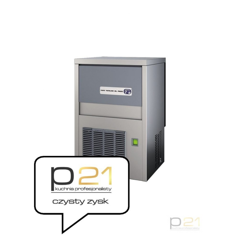 Kostkarka do lodu, 20 kg/24 h, 4 kg zasobnik, wydrążona kostka, chłodzenie powietrzem, NTF IFT 54 R290 1130050
