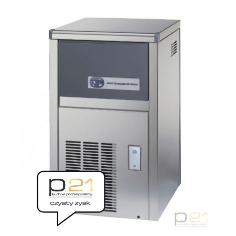 Kostkarka do lodu, 20 kg/24h, 4 kg zasobnik, system myjący,chłodzenie powietrzem, NTF SL 35 R290