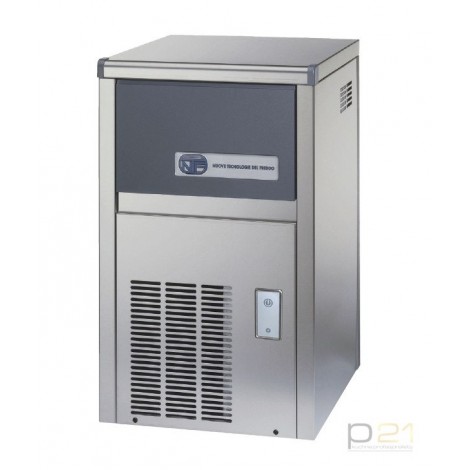Kostkarka do lodu, 20 kg/24h, 4 kg zasobnik, system myjący,chłodzenie powietrzem, NTF SL 35 R290