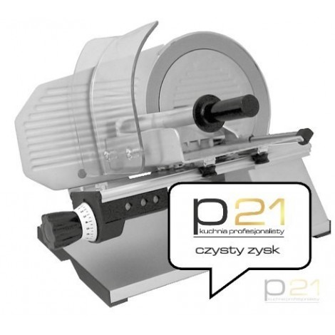 Krajalnica z nożem gładkim o śred. 250 mm, 200 W, SG250, Amitek