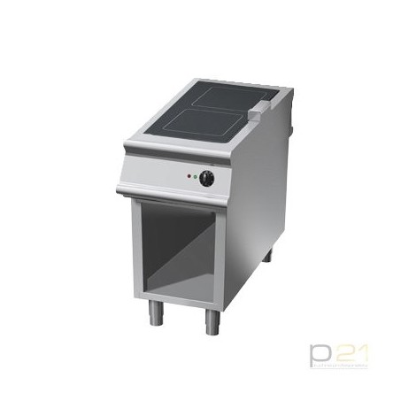 Kuchnia ceramiczna 2-palnikowa, na podstawie, 8 kW, Linia 1100, Olis