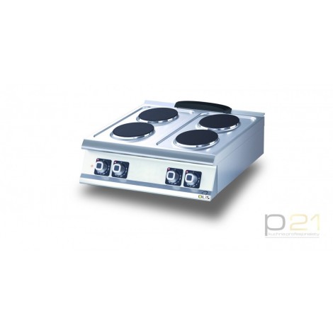 Kuchnia elektryczna 4-palnikowa okrągła 10,4 kW, Diamante 700, Olis