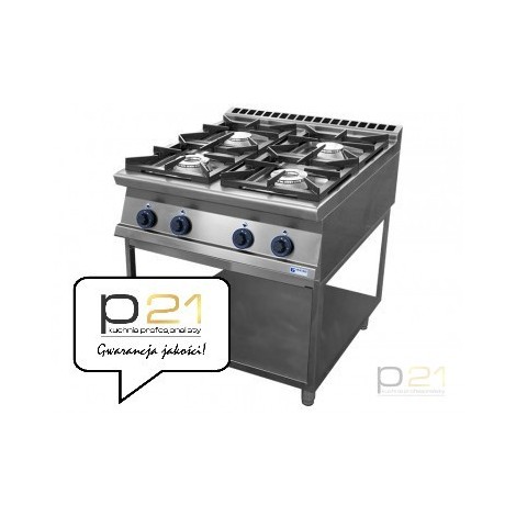 Kuchnia gazowa 4-palnikowa, na podstawie, 27,2 kW, GT4.98SE, Gasztrometal