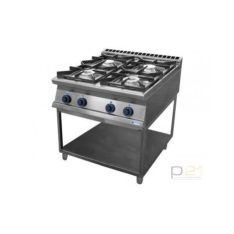 Kuchnia gazowa 4-palnikowa, na podstawie, 27,2 kW, GT4.98SE, Gasztrometal