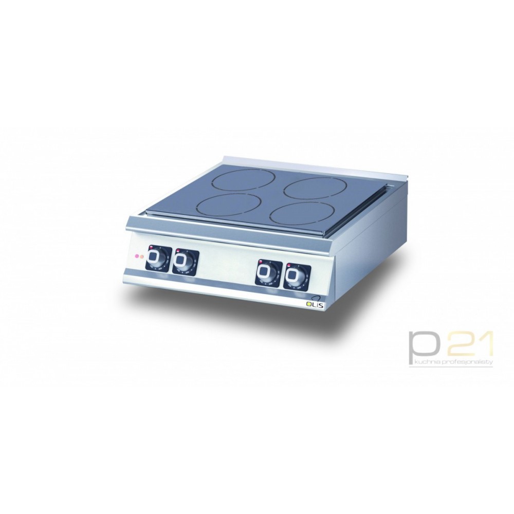 Kuchnia żeliwna, elektryczna, bez podstawy, 10 kW, Diamante 700, D74/10TCTE, Olis