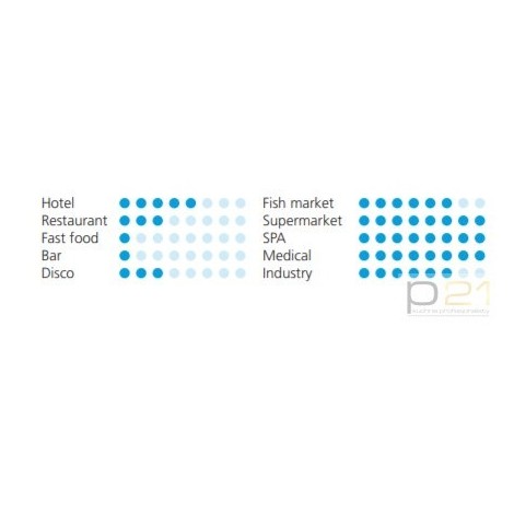 Łuskarka do lodu, 111kg/24h, 28kg zasob,470W,A,NTF 1130102
