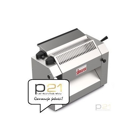 Maszyna do makaronu, 42 cm wałek, regulacja grubości ciasta, Sirman Sansone 42 XP