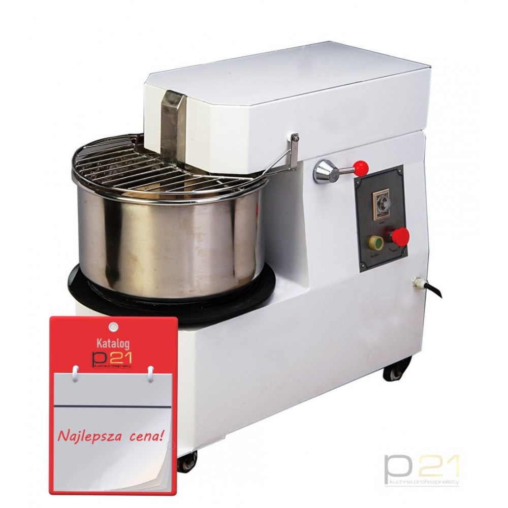 Mikser spiralny z uchylną głowicą poj. 40l + TIMER