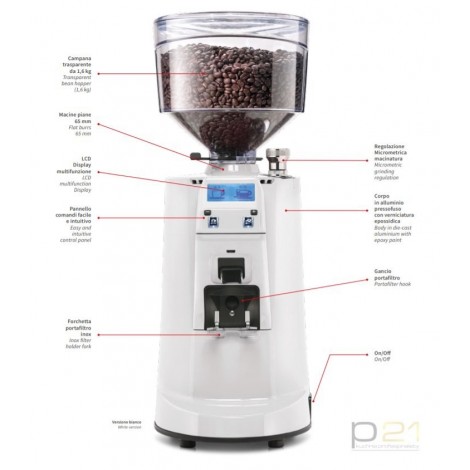 Młynek do kawy MDXS on demand, czarny, Nuova Simonelli