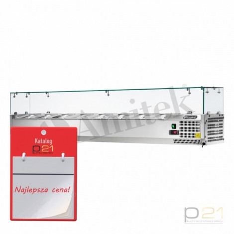 Nadstawka chłodnicza 8x GN1/3, AK18438, Amitek