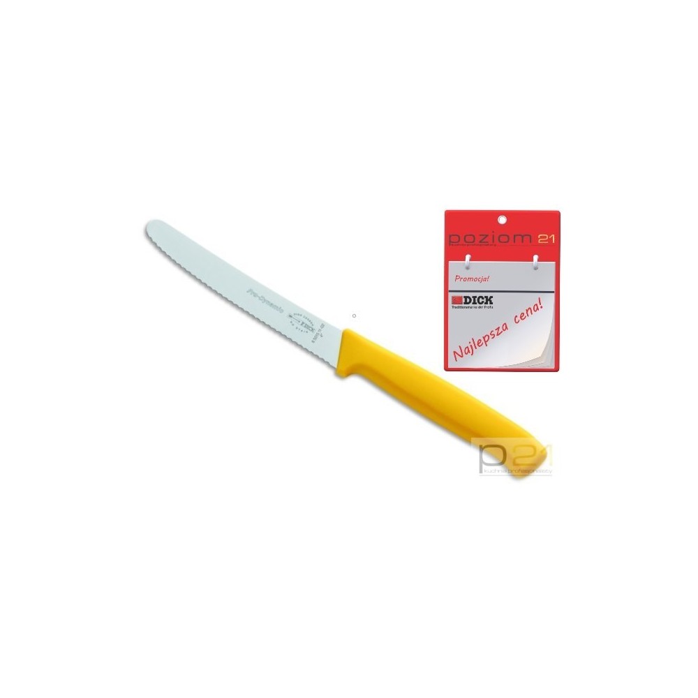 Nóż uniwersalny PRO-DYNAMIC, 11cm, żółty