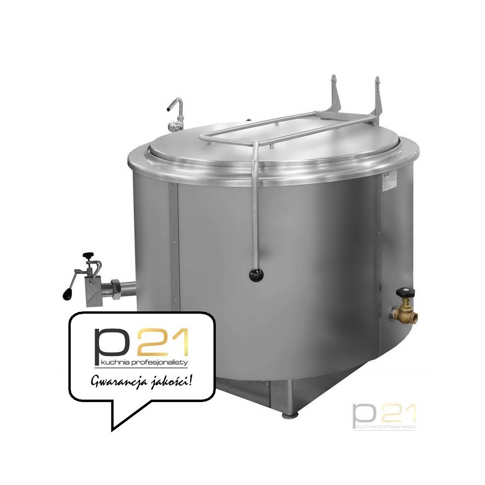 Okrągły kocioł warzelny, parowy, poj. 300l, max. 170 kg/h pary, RKD-301, Gasztrometal