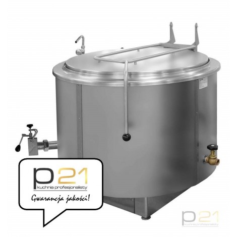 Okrągły kocioł warzelny, parowy, poj. 300l, max. 170 kg/h pary, RKD-301, Gasztrometal