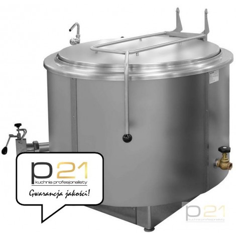 Okrągły kocioł warzelny, parowy, poj. 400l, max. 170 kg/h pary, RKD-401, Gasztrometal