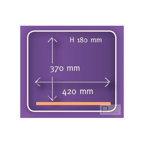 Pakowarka próżniowa Jumbo 42 16 m3/h listwa 420