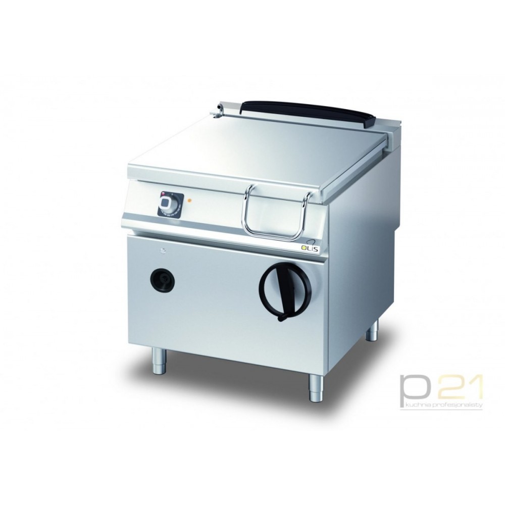Patelnia gazowa, dno żelazne, poj. 80 l, 20 + 0,2 kW, Diamante 90, Olis