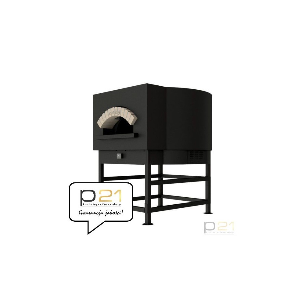 Piec do pizzy gazowy/ gazowy + drewno, Rotondo 100cm, F10RG, Ceky