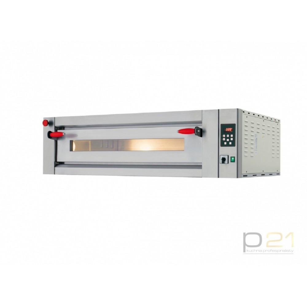 Piec do pizzy P-D4, 1-poziomowy, 4xpizza śr.30/34