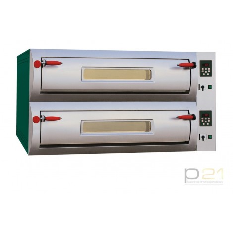 Piec do pizzy Professional D18, 2 poziomowy, 18 x 30/34 cm, Pizza Group