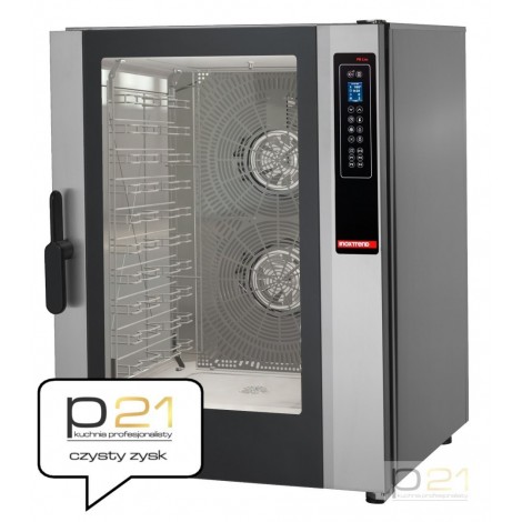 Piec konwekcyjno-parowy 12x GN1/1(600x400), automatyczne mycie, Inoxtrend Professional Bakery 8010145