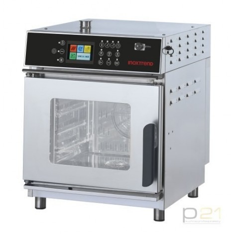 Piec konwekcyjno-parowy 4 X 2/3 GN, dotykowy wyświetlacz, 4,3 kW, Professional Compact 51, Inoxtrend