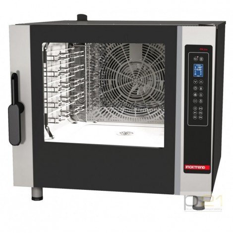 Piec konwekcyjno-parowy 5x GN1/1(600x400), automatyczne mycie, Inoxtrend Professional Bakery 8010141