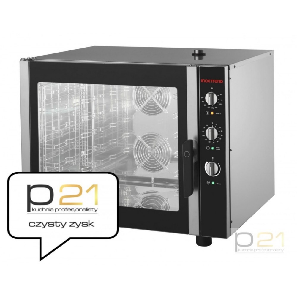 Piec konwekcyjno-parowy 6x GN1/1, 7,9kW, Inoxtrend Nice&Go Basic