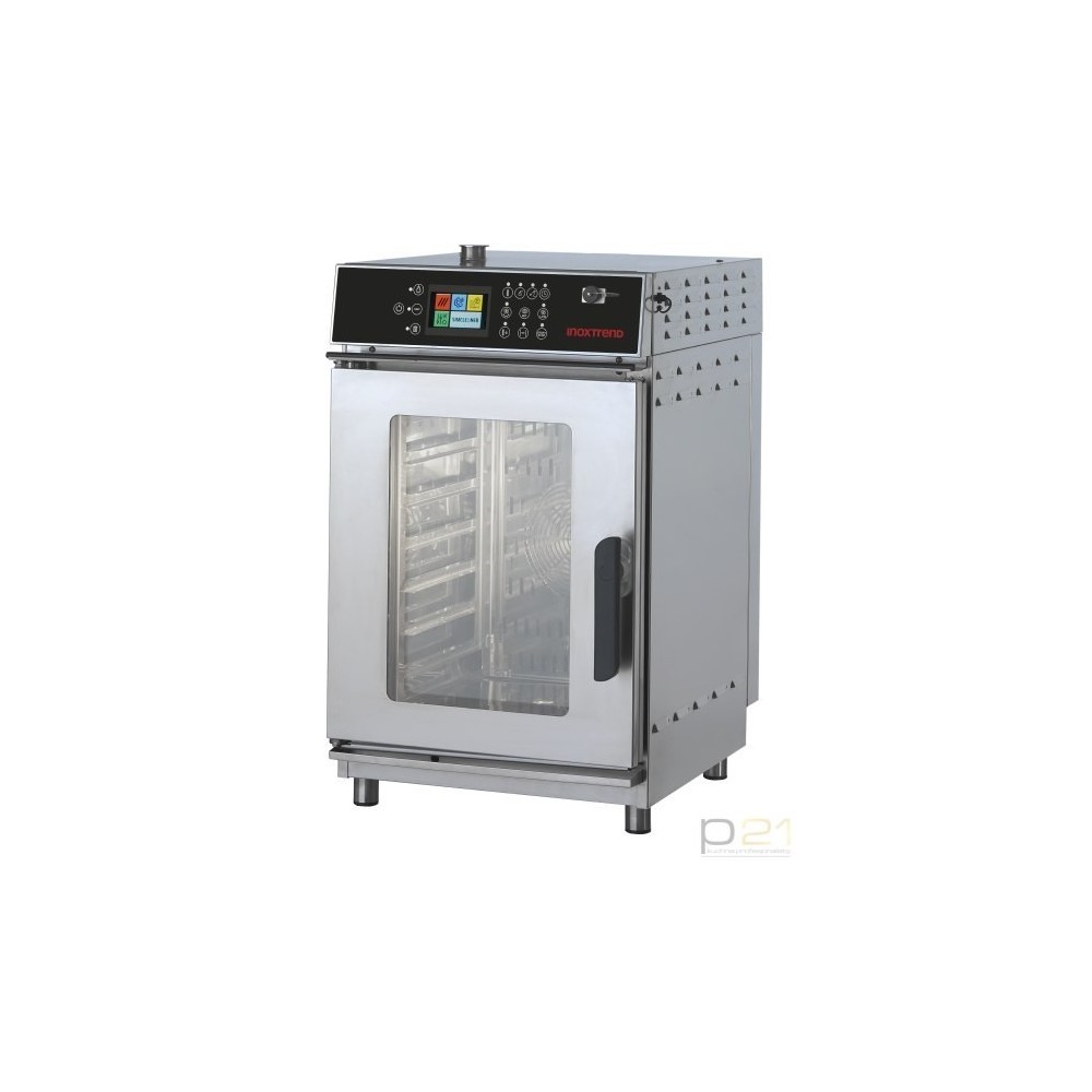 Piec konwekcyjno-parowy 7 x 1/ GN, dotykowy wyświetlacz, 8,8 kW, Professional Compact 51, Inoxtrend