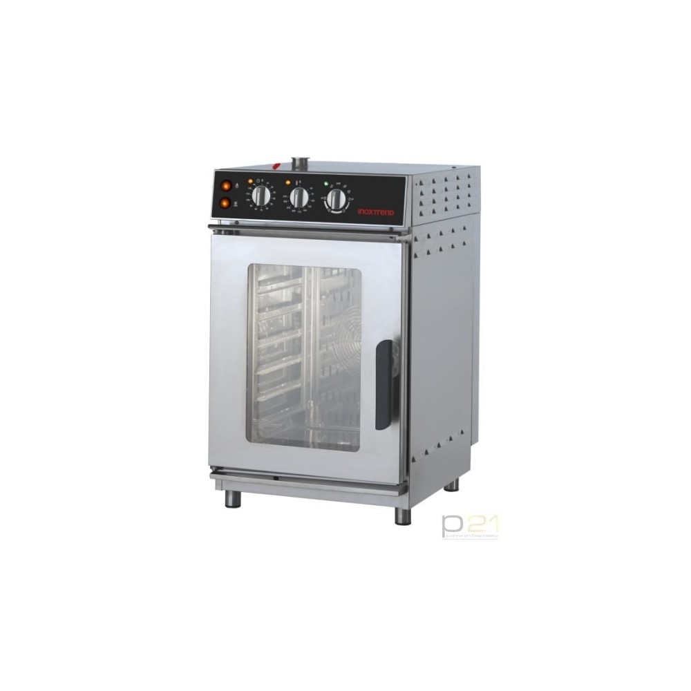 Piec konwekcyjno-parowy 7 x 2/3 GN, sterowanie analogowe, 6,1 kW, Professional Compact 51, Inoxtrend