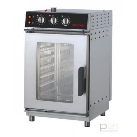 Piec konwekcyjno-parowy 7 x 2/3 GN, sterowanie analogowe, 6,1 kW, Professional Compact 51, Inoxtrend