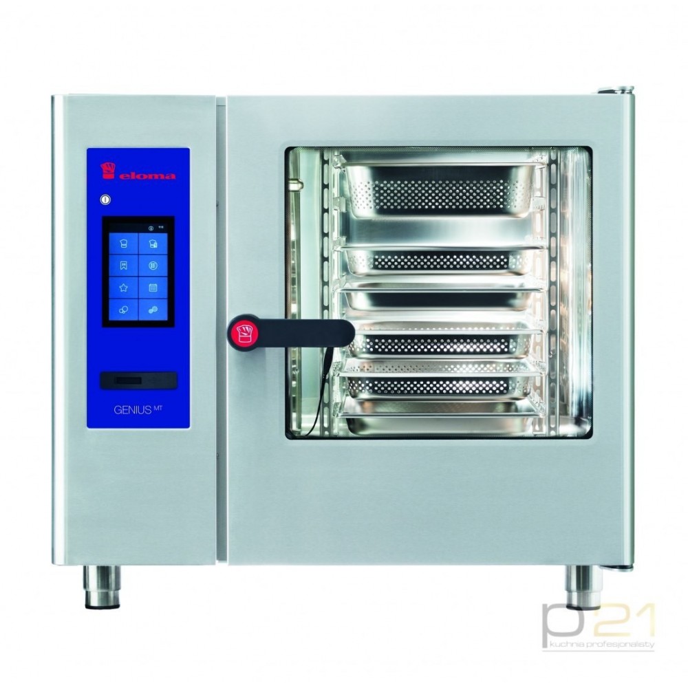 Piec konwekcyjno-parowy Genius 6xGN1/1 - gaz