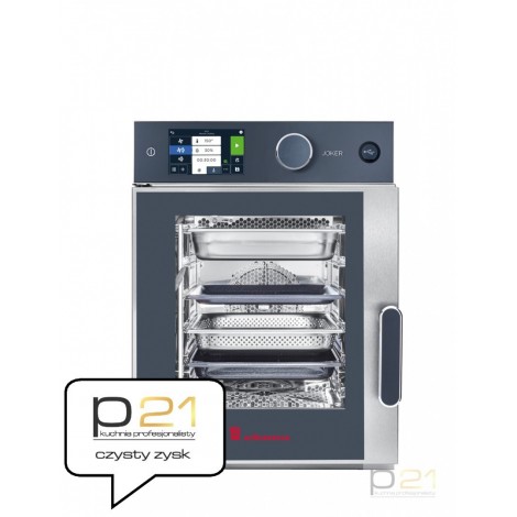 Piec konwekcyjno-parowy Joker ST 6x GN1/1, sterowanie górne, lewy zawias, autoclean® PRO, Eloma